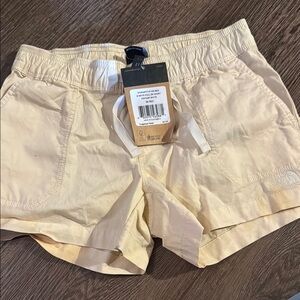 The North Face Women's Yellow Shorts